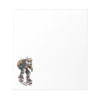Rollerblade Dog Notepad