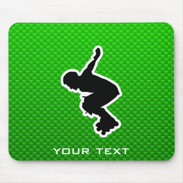 Rollerblading cop mouse pad (Front)