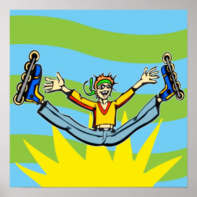 Rollerblading Poster (Front)