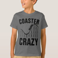 ROLLERCOASTER CRAZY T-Shirts