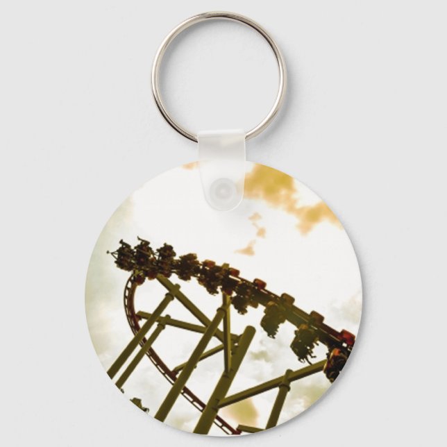 Rollercoaster Keychain (Front)