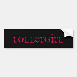 ROLLERGIRL BUMPER STICKER