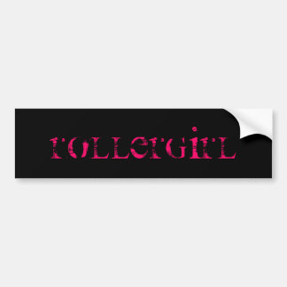 ROLLERGIRL BUMPER STICKER