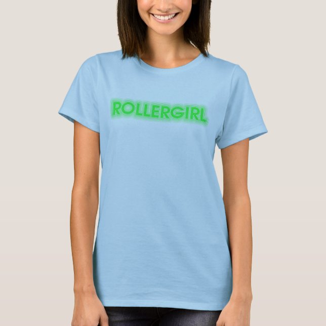 Rollergirl tee (Front)