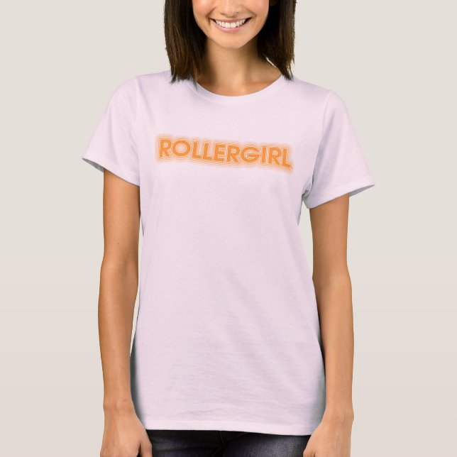 Rollergirl tee (Front)