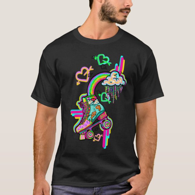 Rollerskate aquarium T-Shirt (Front)