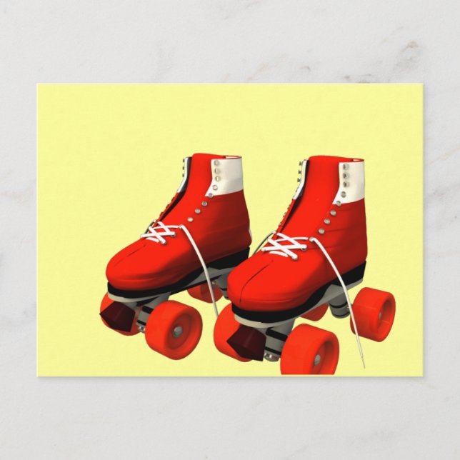 Rollerskates Postcard (Front)