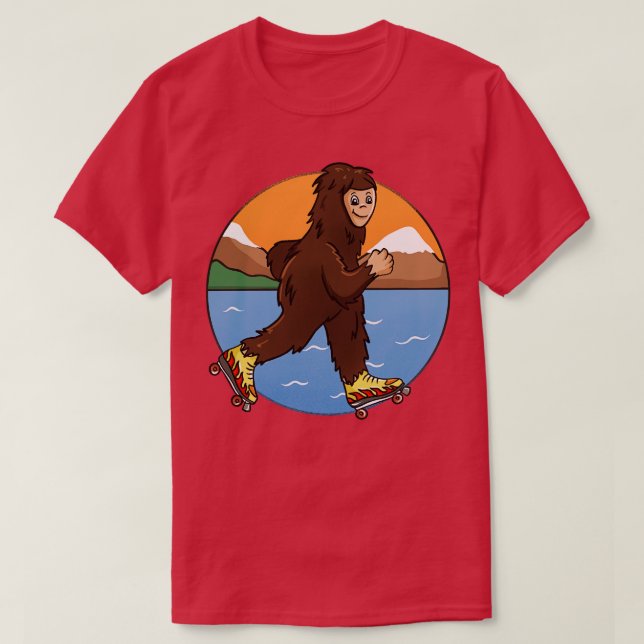 Rollerskating T-Shirt (Design Front)