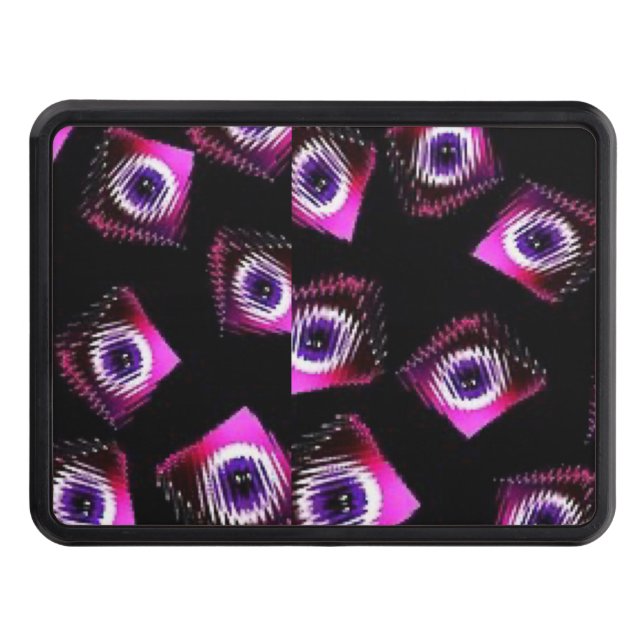 Rolling Eyes, 2 Inch Receiver, Trailer Hitch Cover (Front)