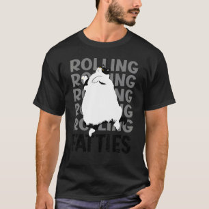 Rolling Fatties Cat Cat Outfit Cat Dad Cat Mom 4 T-Shirt