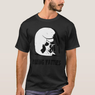Rolling Fatties Cat   Cat   Outfit Cat Dad Cat Mom T-Shirt