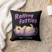 Rolling Fatties Cat Meme Funny & Cute Chonk Cats