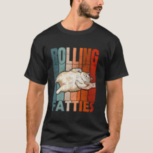 Rolling Fatties Funny Cat Kitten Owner Cat Love T-Shirt