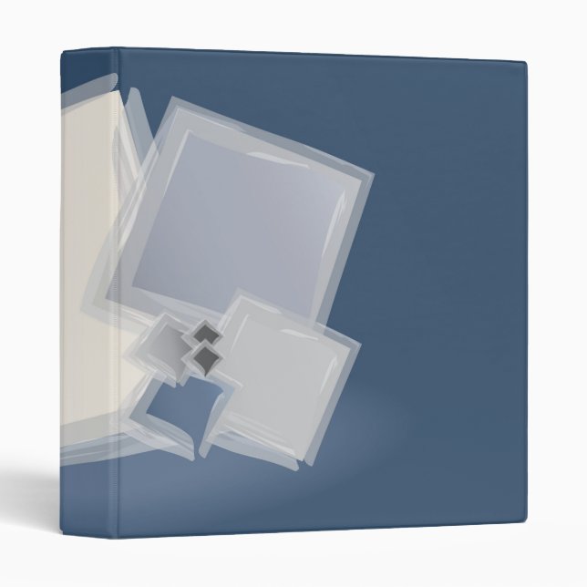 Rolling Fibonacci squares Binder (Front/Spine)