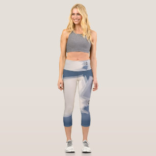 Rolling Fibonacci squares Capri Leggings