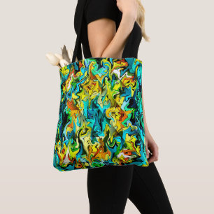 Rolling Flames&Water.... Tote Bag