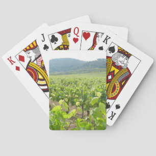 Rolling Hills and Vines Spanish Vineyard Playing Cards