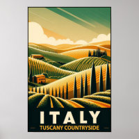 Rolling Hills of Tuscany – Vintage Travel