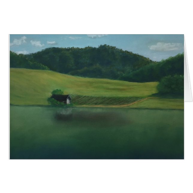 Rolling Hills par le lac (Devant horizontal)