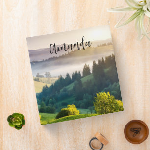Rolling Hills Scenic Nature Photo Binder
