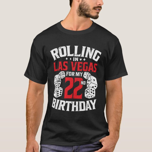 Rolling In Las Vegas For My Vegas Trip Py T-Shirt (Front)
