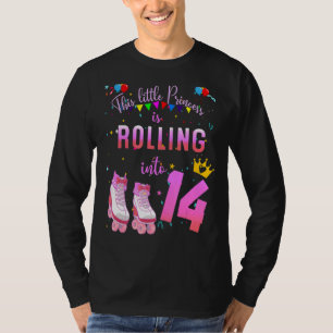Rolling Into 14 Years Let's Roll I'm Turning 14 Ro T-Shirt