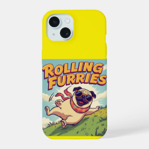 Rolling into Happiness iPhone 15 Case
