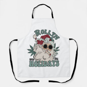 Rolling into the Holidays Apron