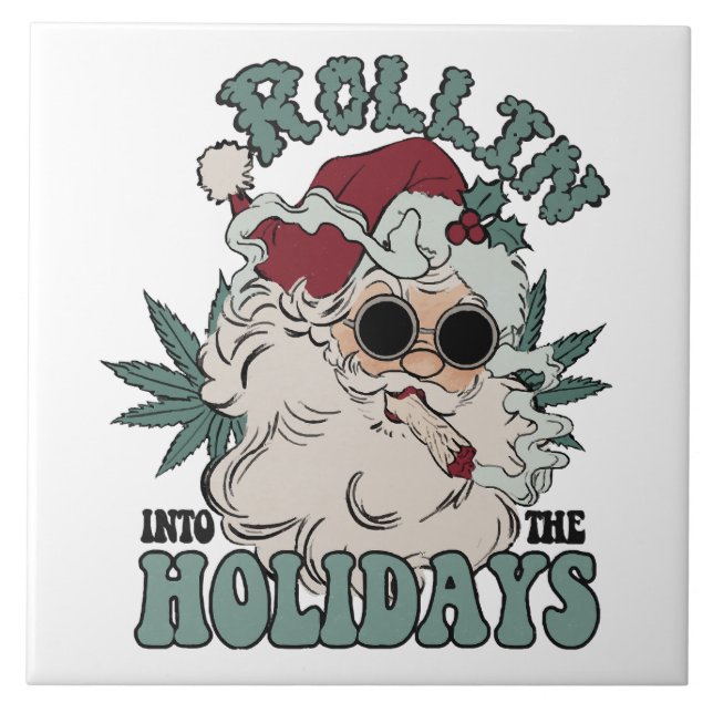 Rolling into the Holidays Tile (Front)