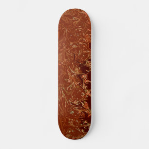 Rolling on Flames Deck Design Skateboard