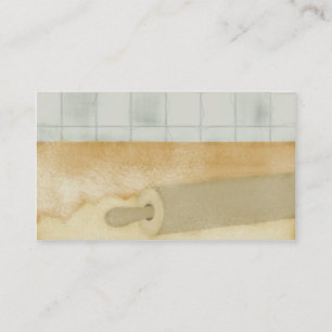 rolling pin dough flour baker pastry chef business card