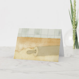rolling pin dough flour kitchen baking note card