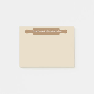 Rolling Pin Personalize Post-it Notes