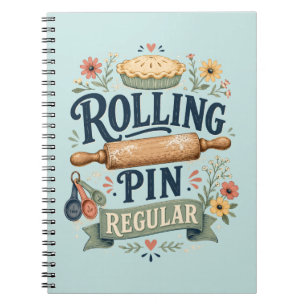Rolling Pin Regular Cottage Baker Notebook