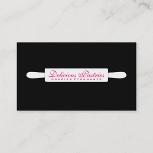 Rolling Pin (white) variation   Executive Chef Business Card