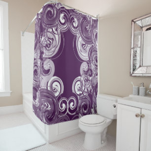 Rolling Purple Digital Art