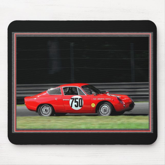 Rolling Red Mouse Pad (Front)