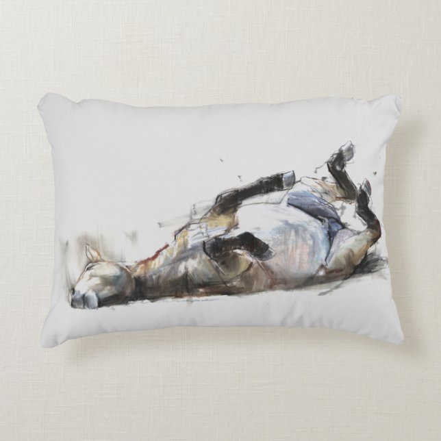 Rolling Rolling Rolling 2011 Decorative Pillow (Front)