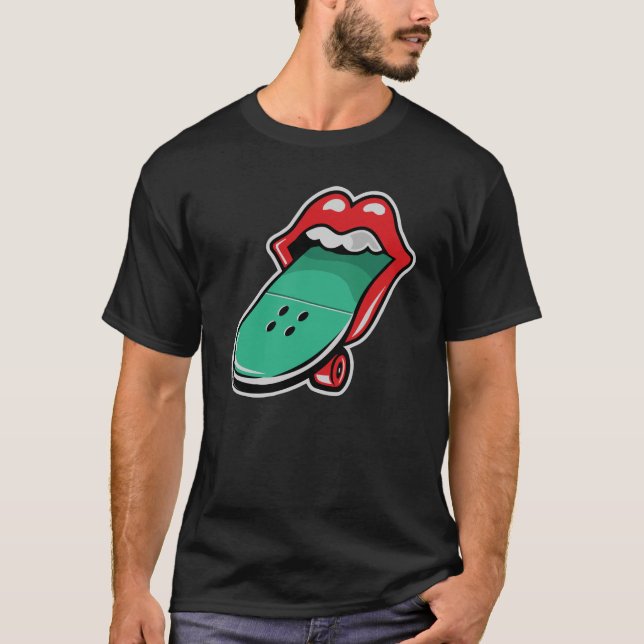 Rolling Skateboard T-Shirt (Front)