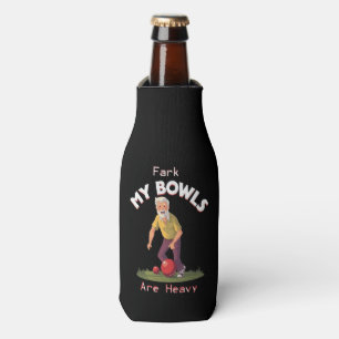 Rolling Struggles: Fark, My Lawn Bowls Are Heavy! Bottle Cooler