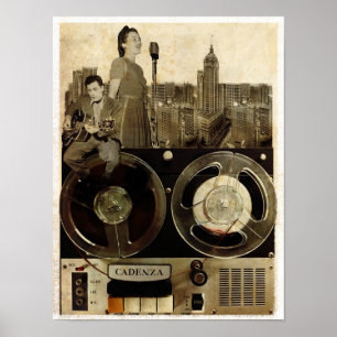 Rolling Tape Poster