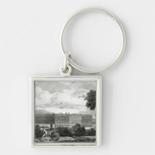 Rolling the Lawns at Hampton Court Palace Keychain
