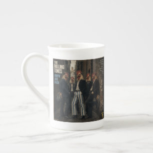 Rolling Tones: a Parody Bone China Mug