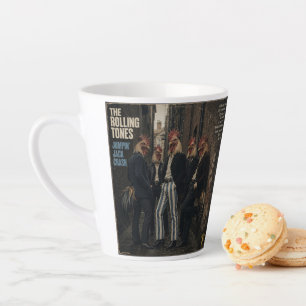 Rolling Tones: a Parody Latte Mug