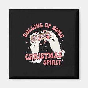 Rolling Up Some Christmas Spirit Xmas Tree Cakes W Magnet