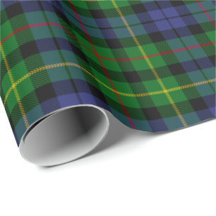 Rollo Clan Tartan Wrapping Paper