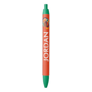 Rollo the Turkey Black Ink Pen