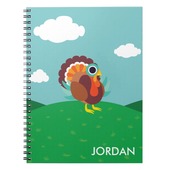 Rollo the Turkey Notebook (Front)