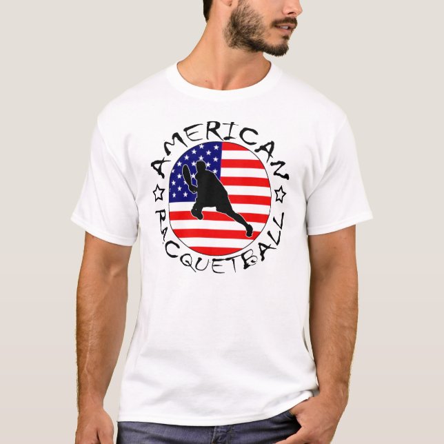 ROLLOUT American Racquetball Team Tee Shirt (Front)