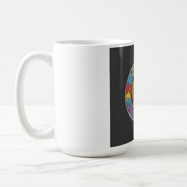 Rolls and Riddles – Tabletop Tales Tee Coffee Mug (Left)
